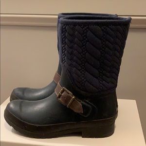 Sperry tall waterproof rubber boots size 6